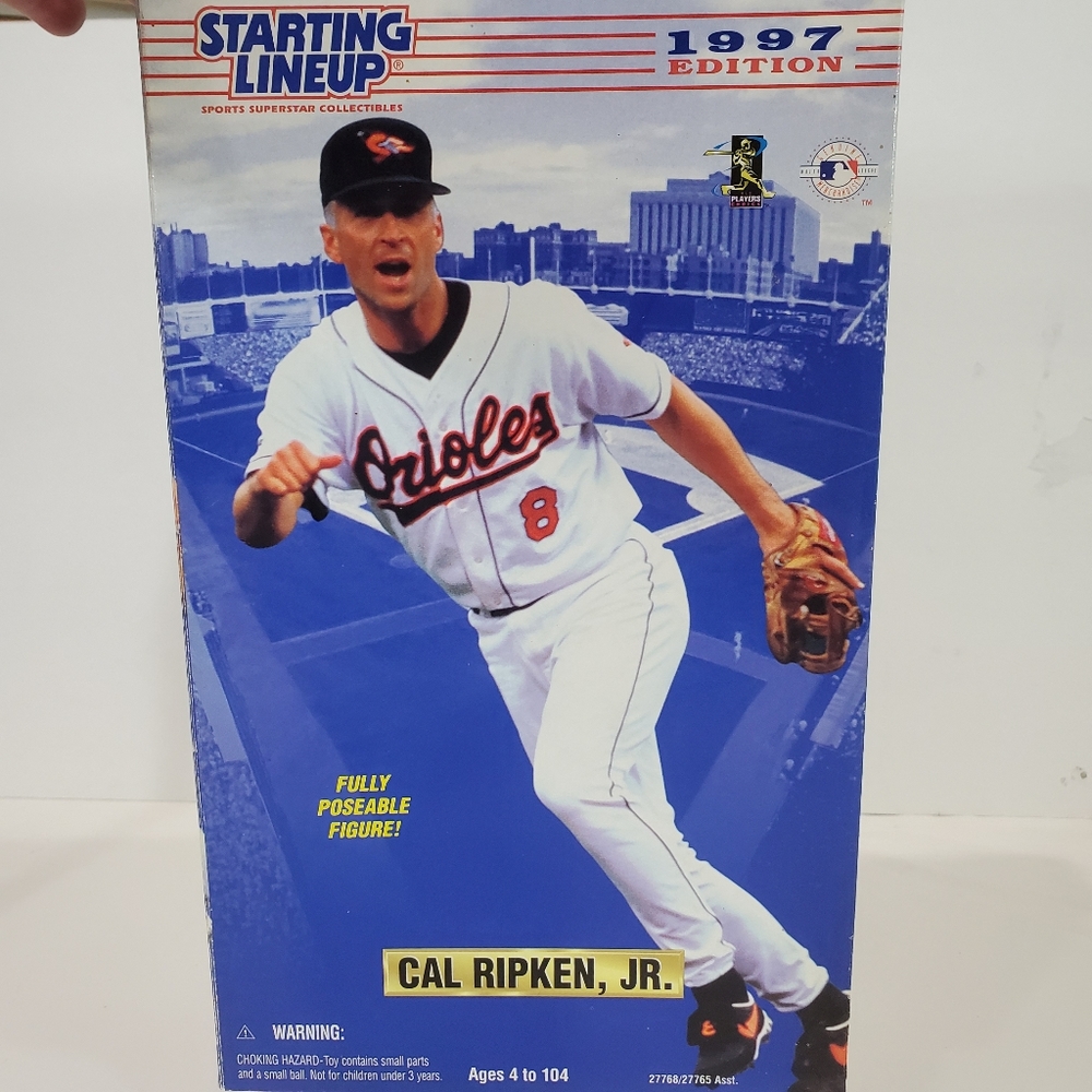Cal Ripken Jr Starting Lineup 1997 12" Figure Vtg - Picture 12 of 12